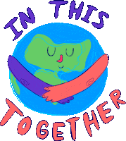 Earth Love Sticker by SlugBugg