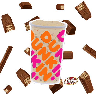 dunkin chocolate candy donuts dunkin Sticker