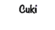 Cuki Sticker