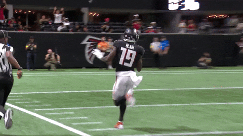 Run Away Prime Time GIF by Atlanta Falcons