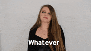 ryndean reaction whatever and dont care GIF