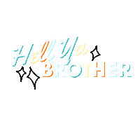 WhiskeyAndWaterPodcast brother brothers hell yeah brother whiskey and water Sticker