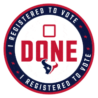 Voting Election Year Sticker by Houston Texans