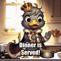 Dinner Cooking GIF by sirduckbeth