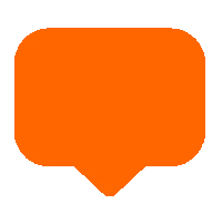 heart orange Sticker by Migros