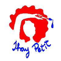 Thayannetavaresfreitas logo marca thaypetit casacriativathayepetit Sticker
