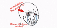 Wojak Homofobia GIF