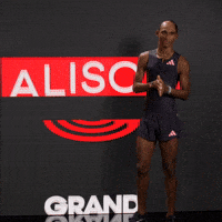 Track And Field Dancing GIF by Grand Slam Track