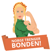 Sterk Kvinne GIF by Bondelaget
