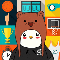 March Madness Basketball GIF by Pudgy Penguins