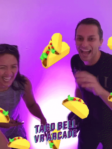 vrarcade GIF by Taco Bell VR Arcade