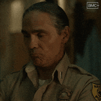 I Dont Know Zahn Mcclarnon GIF by AMC Networks