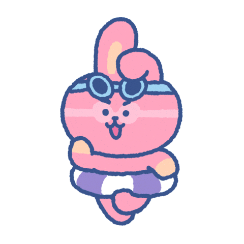 Summer Swim GIF by BT21