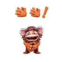 3D Baby Sticker by The Animasks