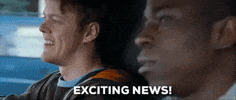love actually exciting news GIF