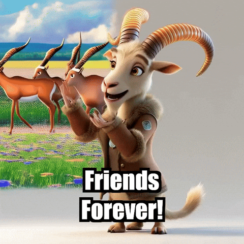 Friends Forever Friendship GIF by Radiantelope