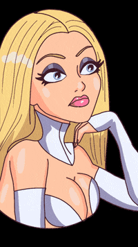 rodrigoarcea3b3 marvel superhero x-men emma frost GIF