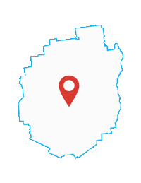 Blue Line Adirondacks Sticker by Blue Line Coffee House