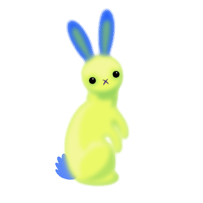 bunny Sticker by FEMOJI