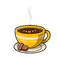 Good Morning Coffee Sticker by MediaFrame
