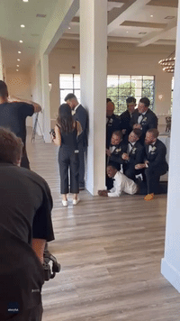 'First Touch' Prank Leaves Confused Groom Frozen in Place