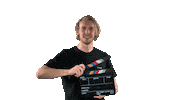 evidocreativeagency movie film video action Sticker