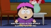 angry wendy testaburger GIF by South Park 