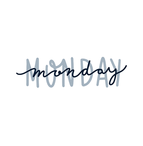 Bybrunavaleria giphyupload monday days of the week bybrunavaleria Sticker
