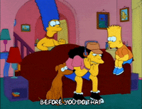 Sad Season 3 GIF by The Simpsons