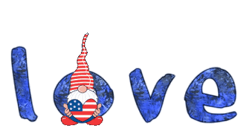 America Love Sticker