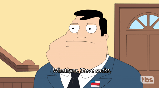 Stan Smith Whatever GIF by American Dad