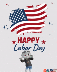 Happy Labor Day GIF by Zhot