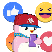 Text Emoji Sticker by Pudgy Penguins