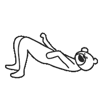 Tired Work Sticker by takadabear