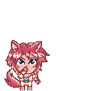 Pixel Fox Sticker by EXPOcg