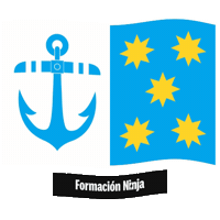 La Coruna Flag Sticker by Formación Ninja