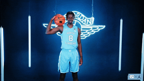 University Of North Carolina Basketball GIF by UNC Tar Heels