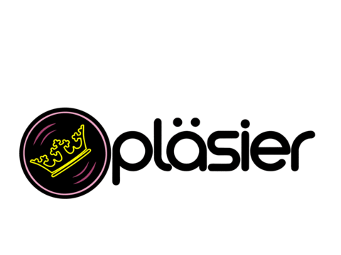 Logo Weiss Sticker by Pläsier