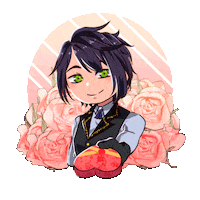 In Love Heart Sticker