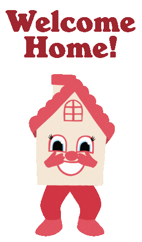 Happy Welcome Home Sticker by JP