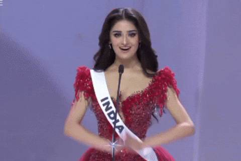 Miss Universe India GIF