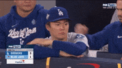 Celebrate Los Angeles Dodgers GIF by MLB