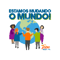 Mudar O Mundo Sticker by Teen Mentors