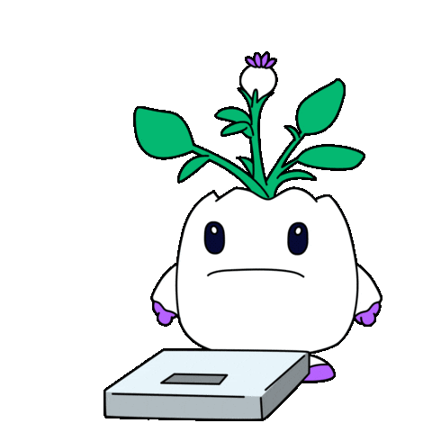 Fitness Weighing Sticker by Magic Eden