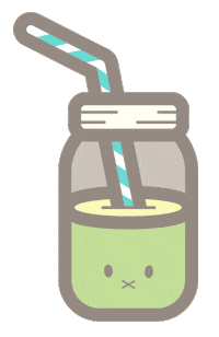 Green Smoothie Juice Sticker by Baby Bum