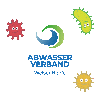 Bakterien Sticker by Abwasserverband Welser Heide
