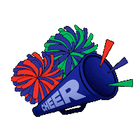 Cheer Cheerleading Sticker by Escola Americana do Rio de Janeiro