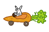 Driving Lets Go Sticker by TeaBag