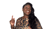timeeshaduncan smiling pointing check this out timeesha duncan Sticker