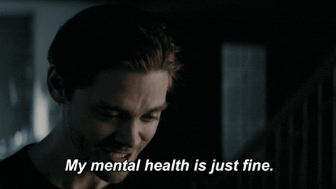 This Is Fine Mental Health GIF by ProdigalSonFox